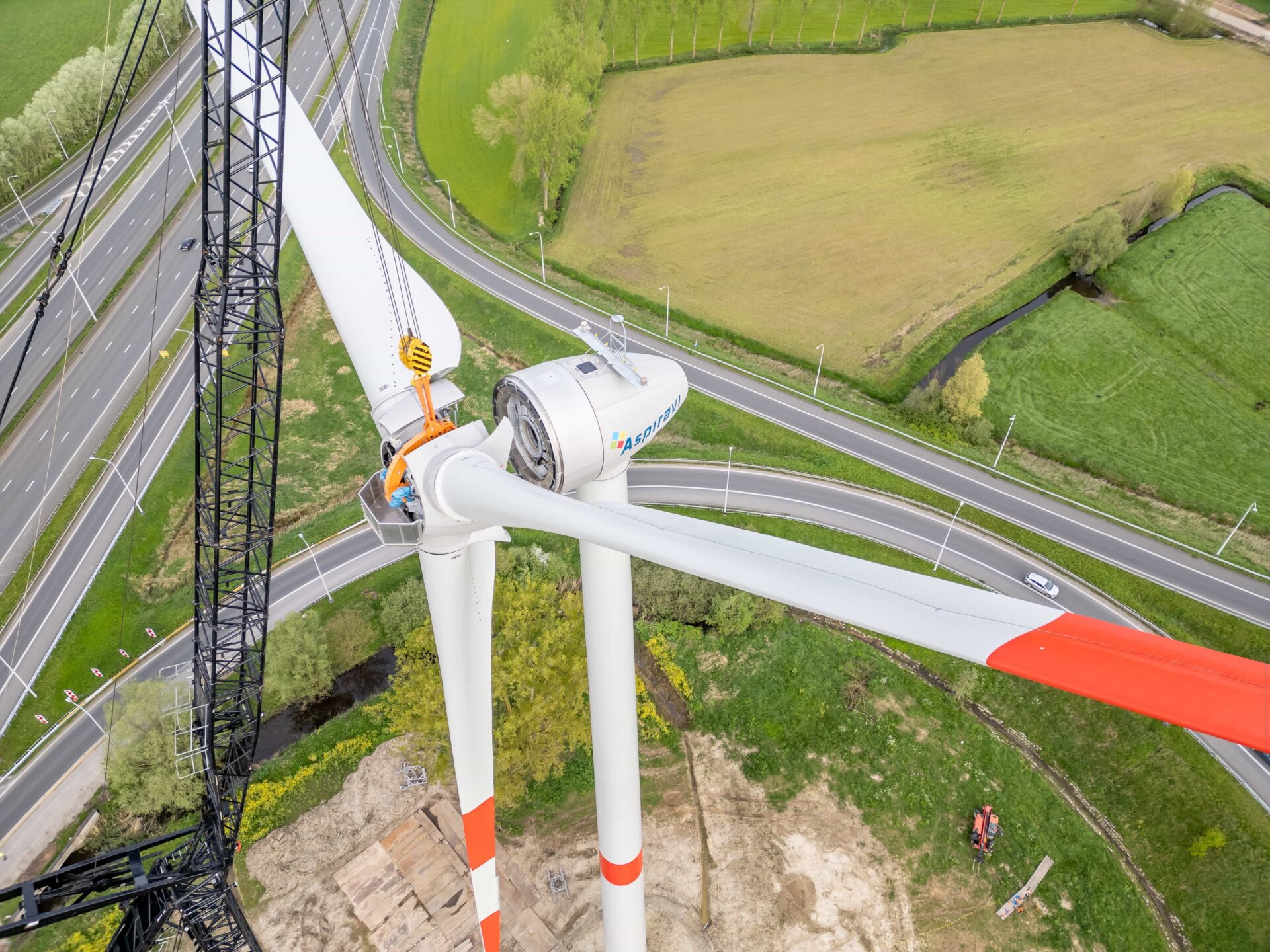 Aspiravi - bouw windpark Oostkamp Verkeerslussen